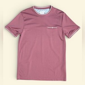 Denim & Flower Mauve Short Sleeve Tee